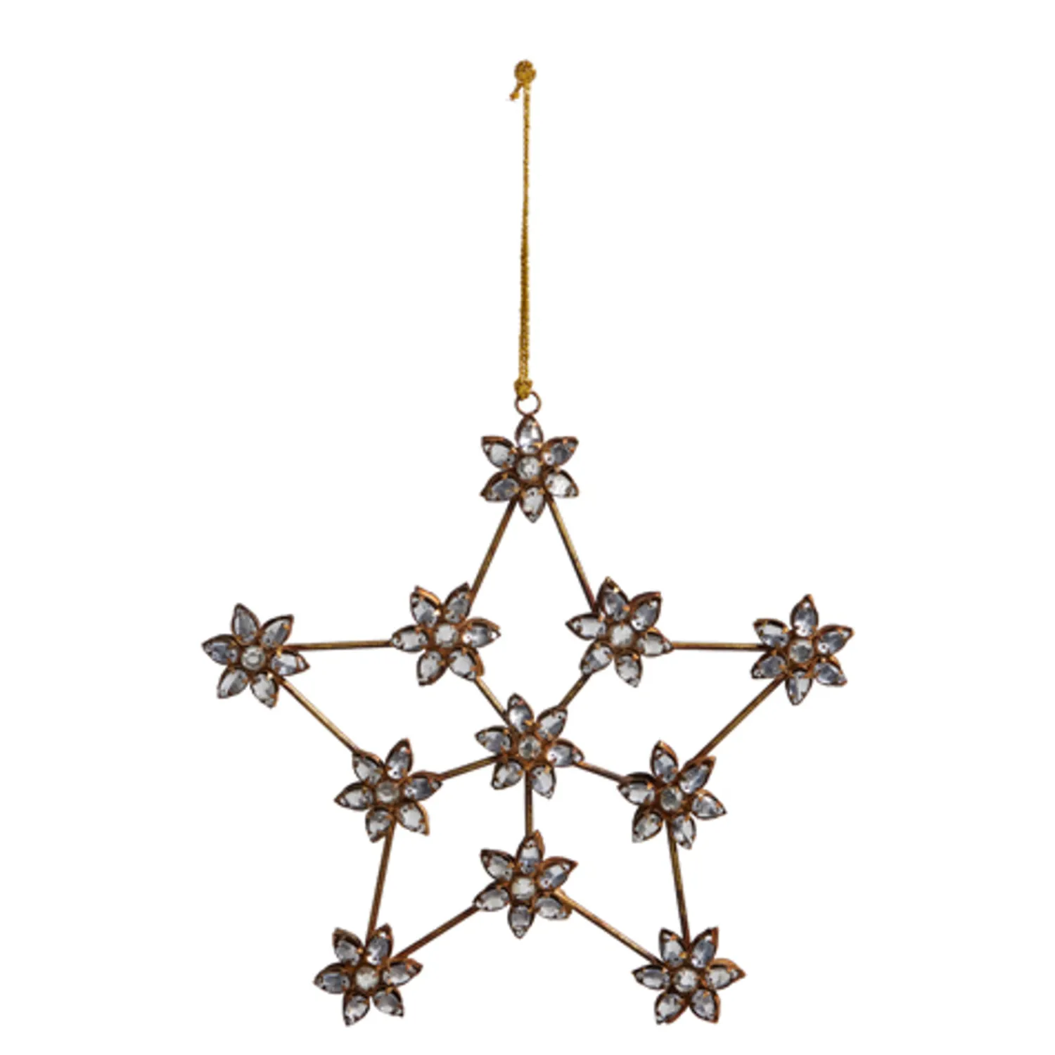 Online The Jolly Christmas Shop Raz 8.5" Jeweled Star Christmas Ornament 4401291