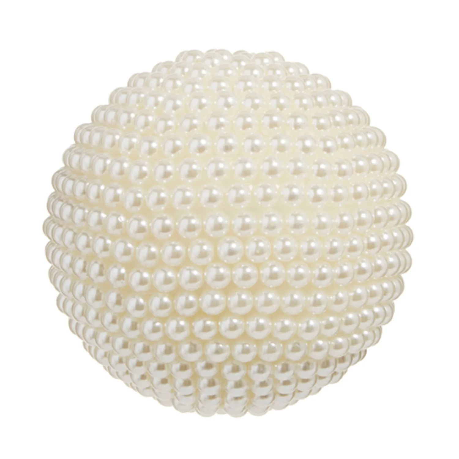 Outlet The Jolly Christmas Shop Raz 5" Large Pearl Ball Christmas Ornament 4302379