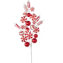 Outlet The Jolly Christmas Shop Raz 31" Large Peppermint Christmas Tree Spray F4206893
