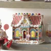 Hot The Jolly Christmas Shop Raz 11" LED Lighted Rainbow Candy Christmas Gingerbread House 4019083