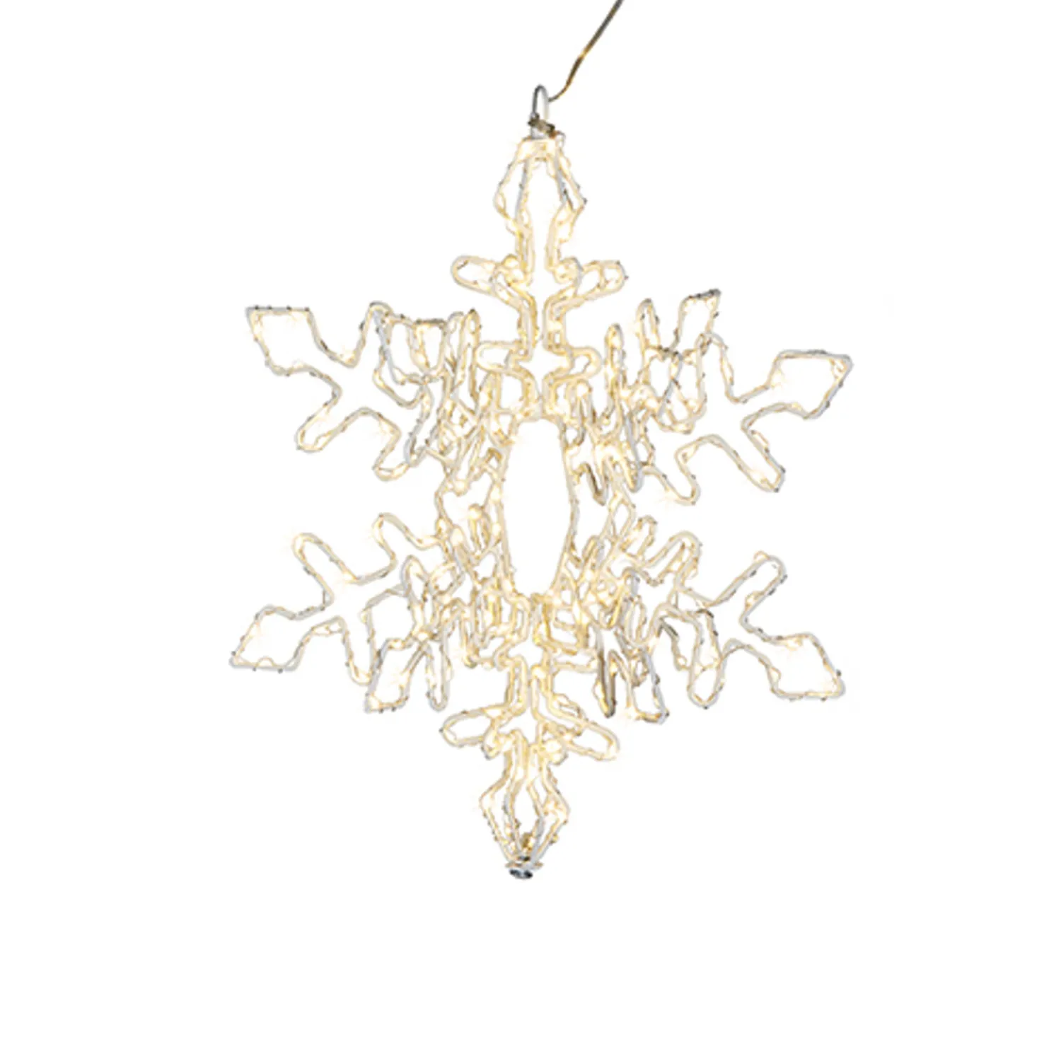 Sale The Jolly Christmas Shop Raz 15.75" Or 19.5" Hanging Lighted Snowflake Christmas Decoration