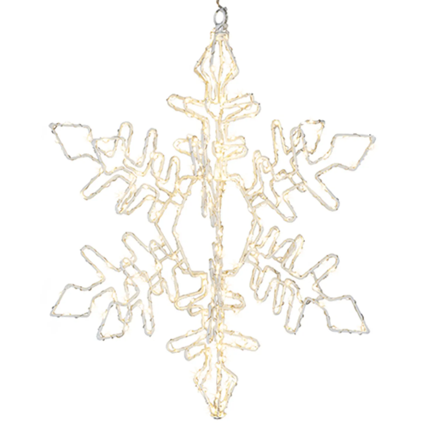 Sale The Jolly Christmas Shop Raz 15.75" Or 19.5" Hanging Lighted Snowflake Christmas Decoration