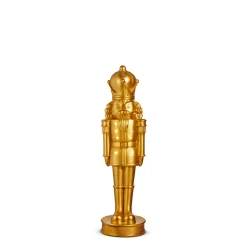 New The Jolly Christmas Shop Raz 36" Or 48" Large Lighted Gold Nutcracker Christmas Figure Decoration