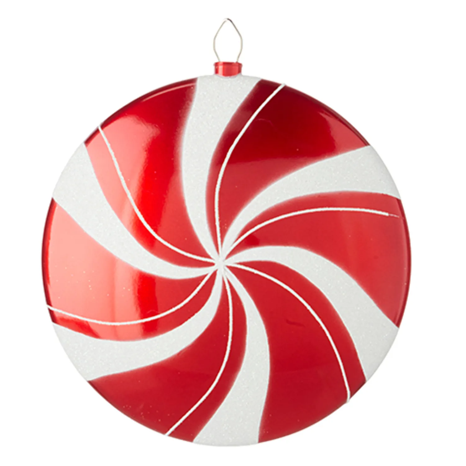 Online The Jolly Christmas Shop Raz 10" Or 12" Large Peppermint Christmas Ornament
