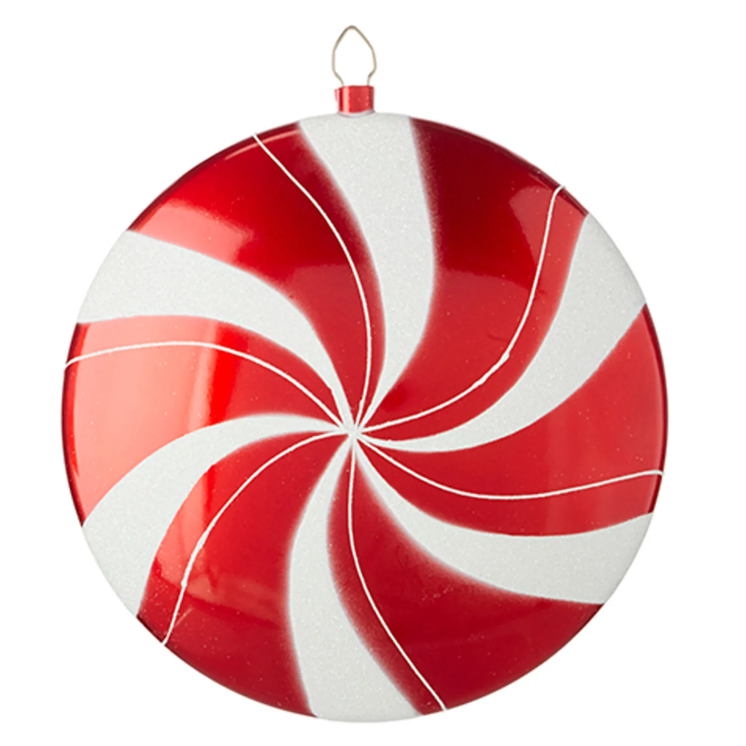 Online The Jolly Christmas Shop Raz 10" Or 12" Large Peppermint Christmas Ornament
