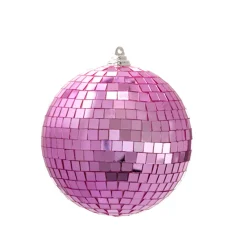 Clearance The Jolly Christmas Shop Raz 6" Or 8" Large Pink Disco Ball Christmas Ornament