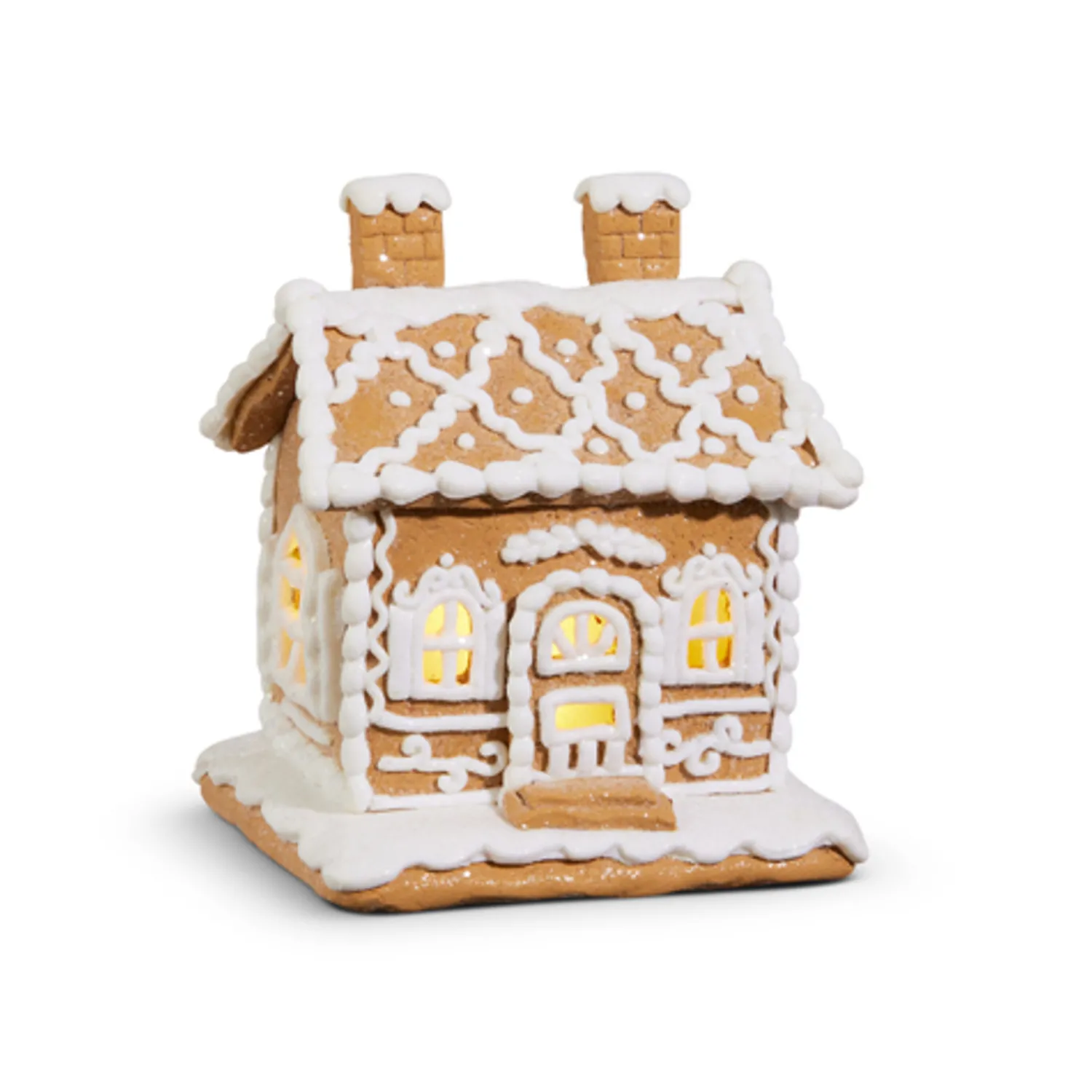 The Jolly Christmas Shop Raz 6" Or 10" Lighted Christmas Gingerbread Town House Decoration