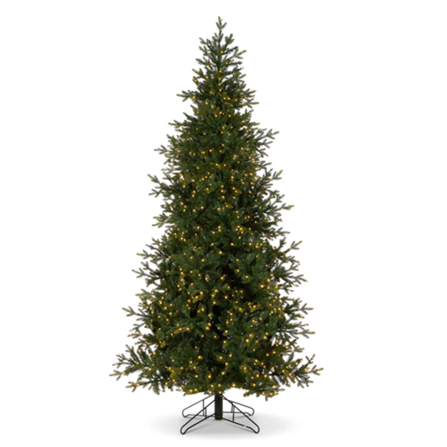 Clearance The Jolly Christmas Shop Raz 7.5' Or 9' O Tannenbaum Aspen Fir Real Feel Christmas Tree With Brilliant LED Lights