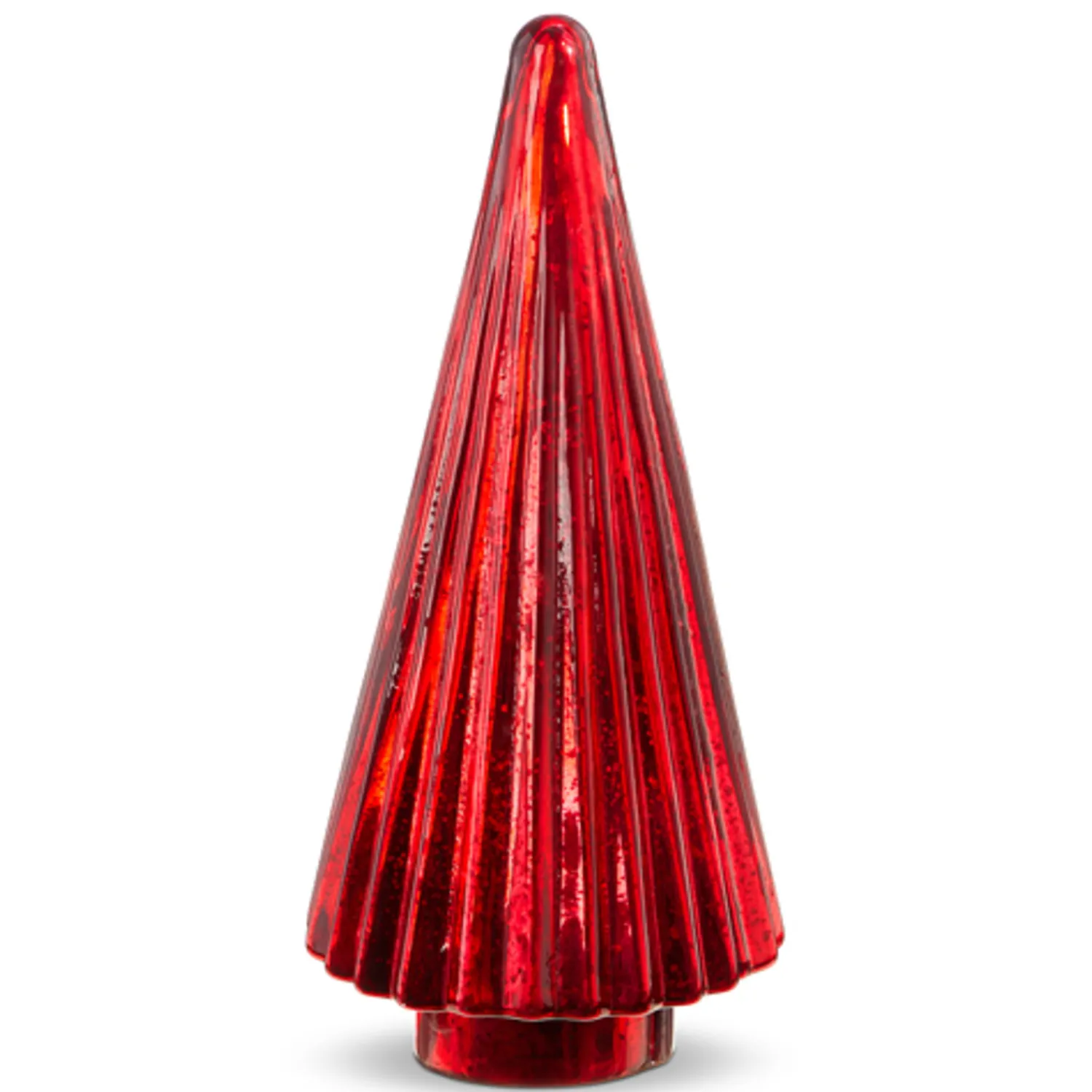 Hot The Jolly Christmas Shop Raz 11.75" Or 15" Red Glass Tree Christmas Decoration