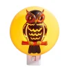 Best The Jolly Christmas Shop Raz 5" Owl In A Harvest Moon Halloween Night Light 4407035