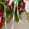 Best The Jolly Christmas Shop Raz 6' Pearl Christmas Tree Garland G4320040
