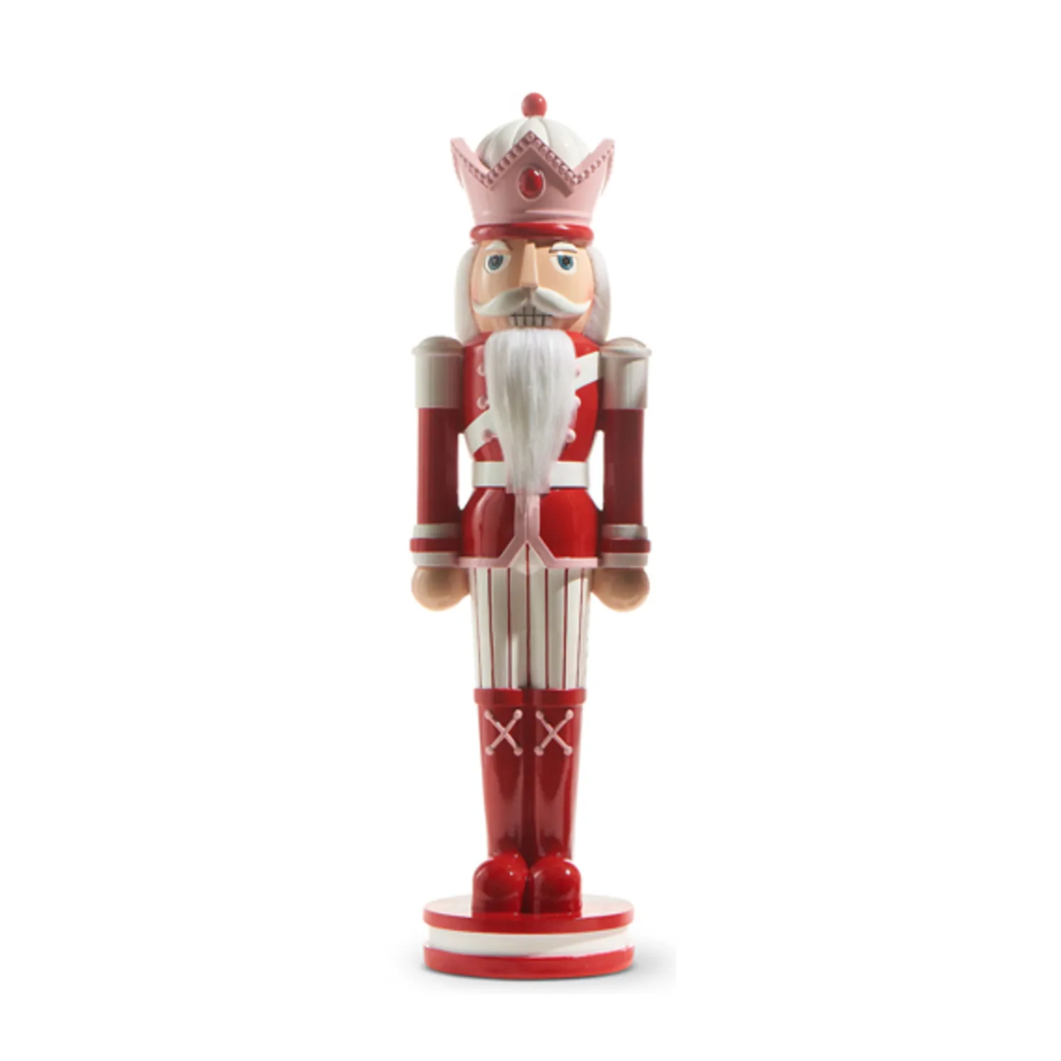 Online The Jolly Christmas Shop Raz 23.75" Peppermint Red And Pink Nutcracker Christmas Decoration 4301601
