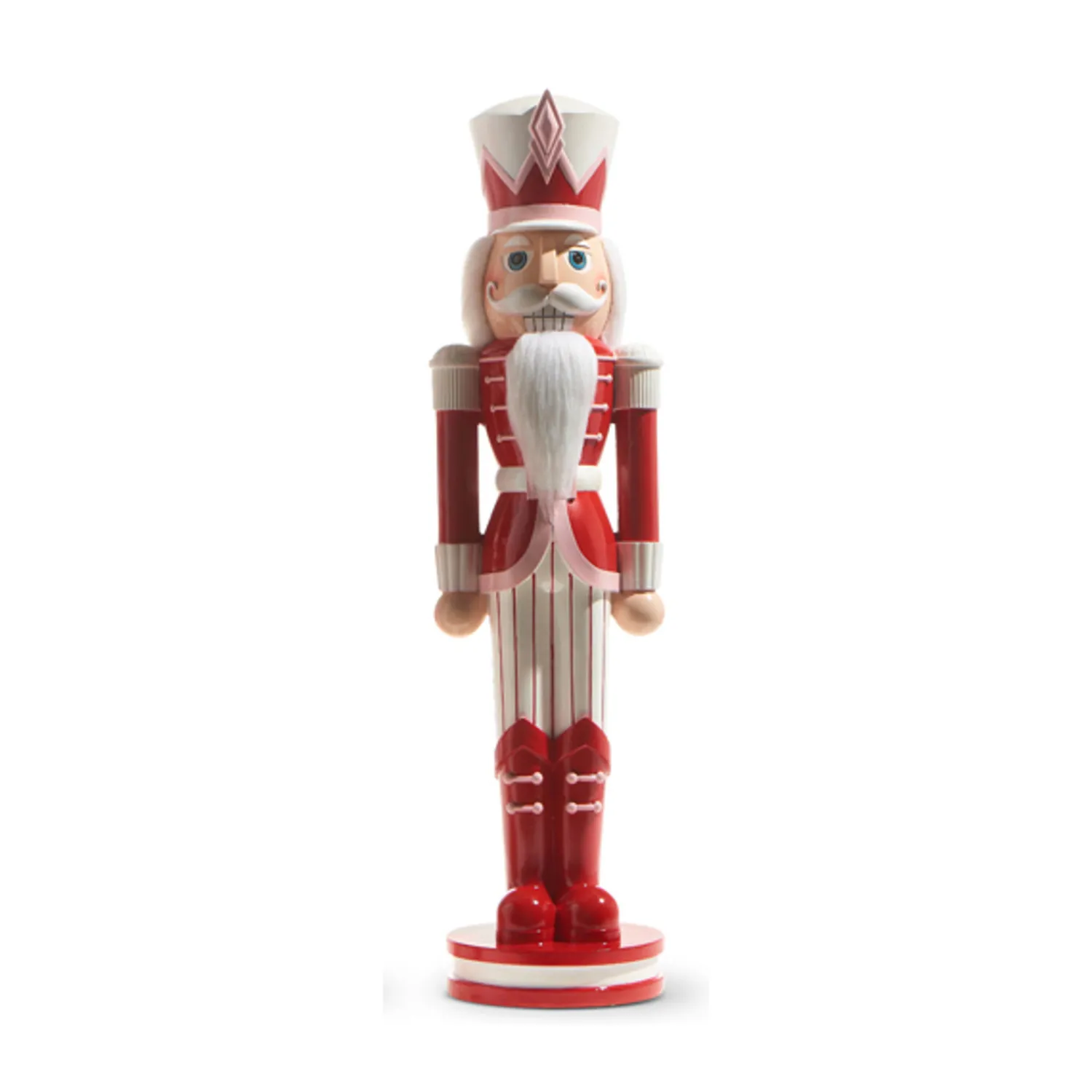 Online The Jolly Christmas Shop Raz 23.75" Peppermint Red And Pink Nutcracker Christmas Decoration 4301601