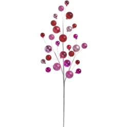 Clearance The Jolly Christmas Shop Raz 30" Pink And Red Ball Christmas Tree Spray F4402428