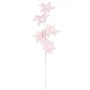 Best The Jolly Christmas Shop Raz 25" Pink Felt Poinsettia Christmas Tree Spray F4306769