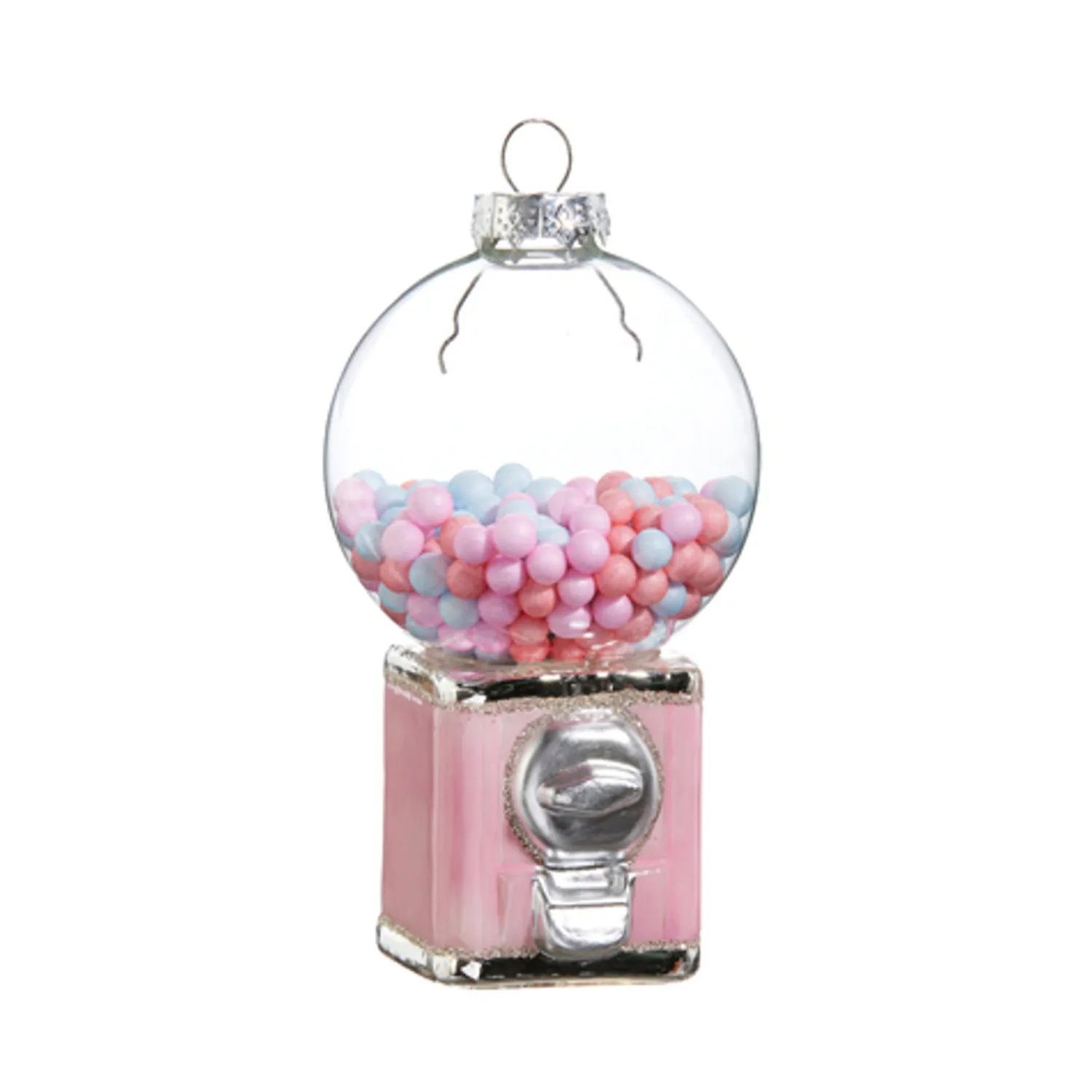 Hot The Jolly Christmas Shop Raz 5" Pink Gumball Machine Glass Christmas Ornament 4424577