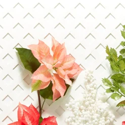 Discount The Jolly Christmas Shop Raz 24.5" Pink Poinsettia Stem Christmas Tree Accessories F4341709