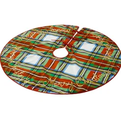 The Jolly Christmas Shop Raz 54" Plaid Christmas Tree Skirt 4221318