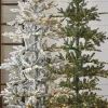 Sale The Jolly Christmas Shop Raz 7.5' Pre-Lit Green Noble Fir Christmas Tree T4147022