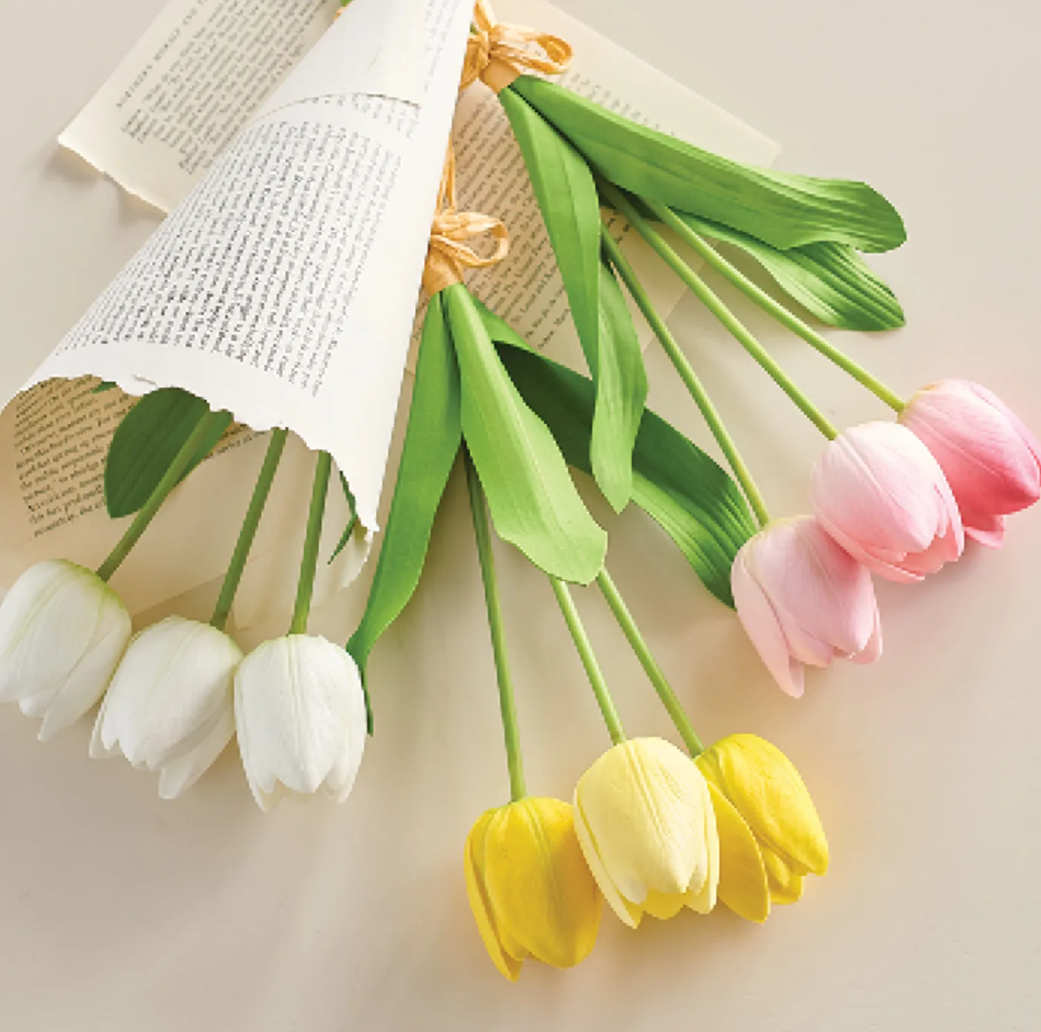 New The Jolly Christmas Shop Raz 20" Real Feel Tulip Bundle F4202255