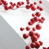 Sale The Jolly Christmas Shop Raz 6' Red Ball Christmas Garland G4202281