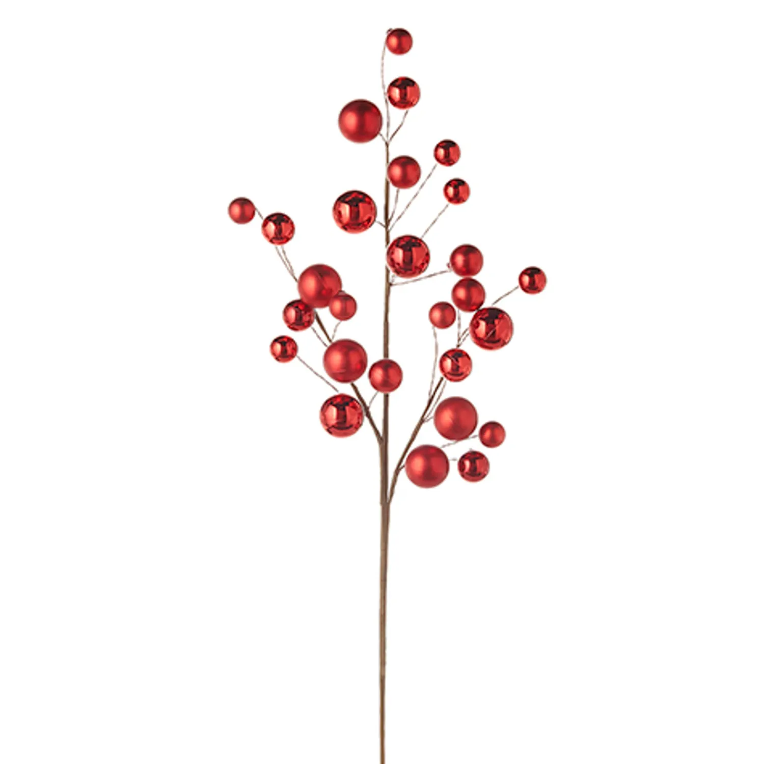 Outlet The Jolly Christmas Shop Raz 31" Red Ball Christmas Tree Spray F4202324