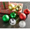 Sale The Jolly Christmas Shop Raz 12" Set Of 2 Red, Gold, Silver Or Green Ball Ornament Christmas Tree Pick