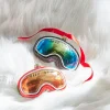Best The Jolly Christmas Shop Raz 4" Set Of 2 Ski Goggles Glass Christmas Ornaments 4352853