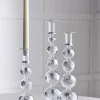 Hot The Jolly Christmas Shop Raz 14.5" Silver Etched Snowflake Christmas Taper Candle Sticks Candle Holder Set Of 3 4424629