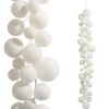Best The Jolly Christmas Shop Raz 4' Snow Ball Christmas Garland G4432719
