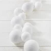 New The Jolly Christmas Shop Raz 5.5' Snowball Ball Christmas Garland G4116126
