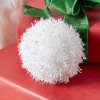 The Jolly Christmas Shop Raz 6" Snowball Christmas Ornament 4022667