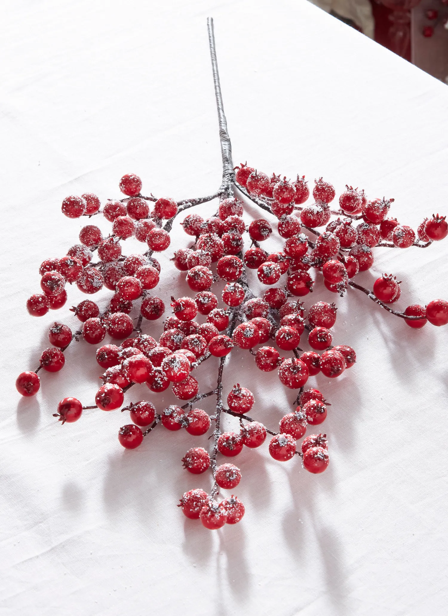 Discount The Jolly Christmas Shop Raz 27.5" Snowy Red Berry Christmas Tree Spray F4306669