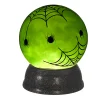 Best The Jolly Christmas Shop Raz 6" Spider Web Lighted Globe Halloween Decoration 4019116