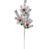 Best The Jolly Christmas Shop Raz 31" Tinsel And Ball Ornament Christmas Tree Spray F4406685