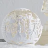 The Jolly Christmas Shop Raz 6.25" Town Scene Glittered Embossed LED Lighted Water Globe Christmas Decoration 4119076