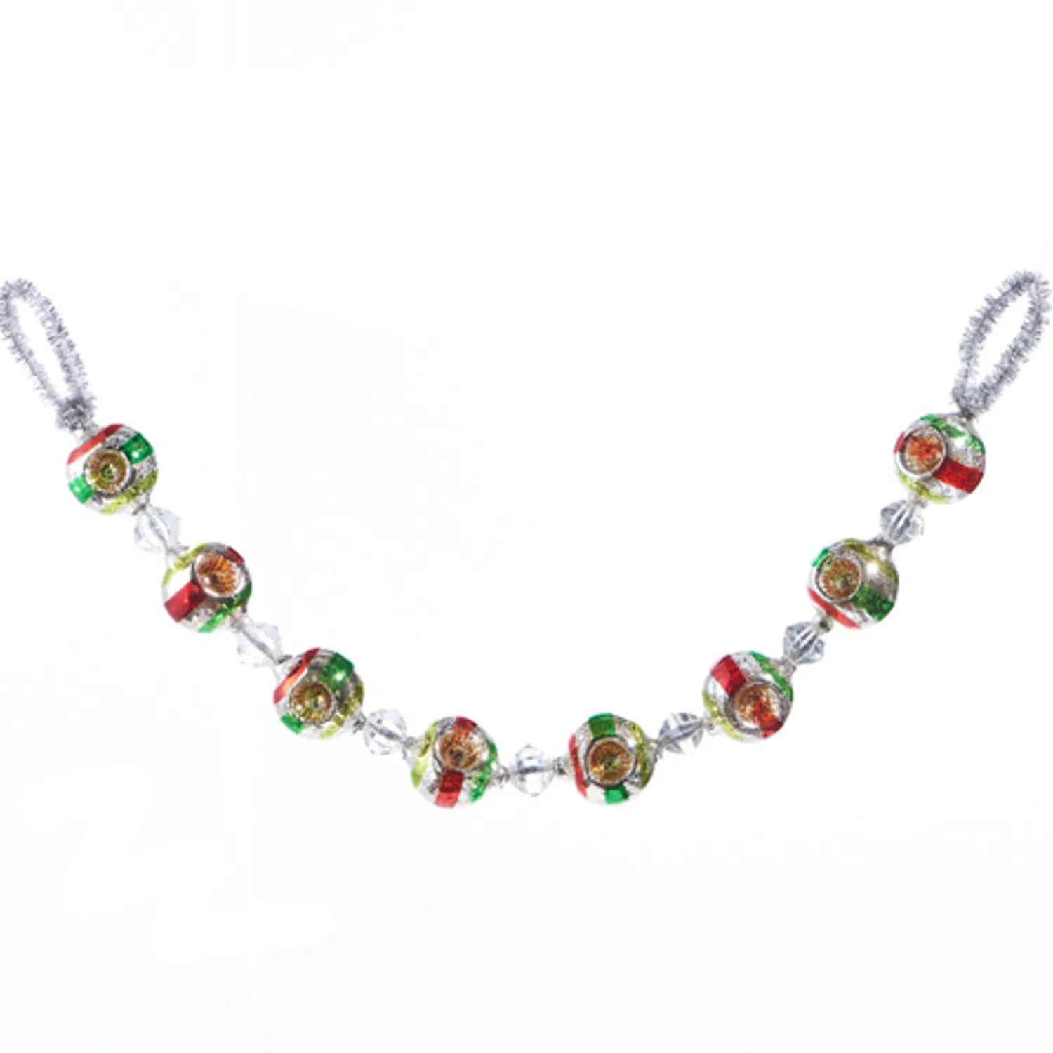 Hot The Jolly Christmas Shop Raz 26" Vintage Ornament Christmas Tree Garland G4324553