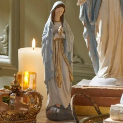 Outlet The Jolly Christmas Shop Raz 11" Virgin Mary Statue Christmas Figure 4457631