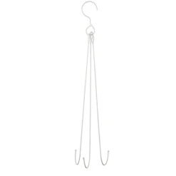 New The Jolly Christmas Shop Raz 30.5" White Wreath Hanger 4228855