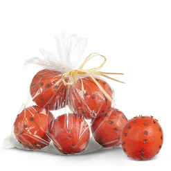 Hot The Jolly Christmas Shop Raz Bag Of Pomanders Oranges With Cloves Christmas Decoration 4002263