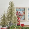 Hot The Jolly Christmas Shop Raz Champagne Tinsel Tree In Galvanized Bucket Christmas Decoration