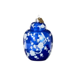 Best The Jolly Christmas Shop Raz Eric Cortina 3" Ginger Jar Glass Christmas Ornament 3953035
