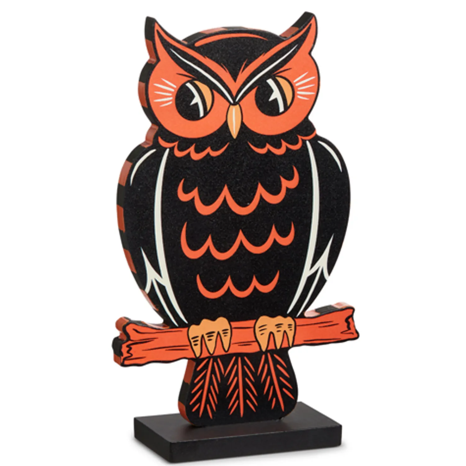 Discount The Jolly Christmas Shop Raz Jack O Lantern, Scaredy Cat, Or Owl Block Cut Out Standing Halloween Sign