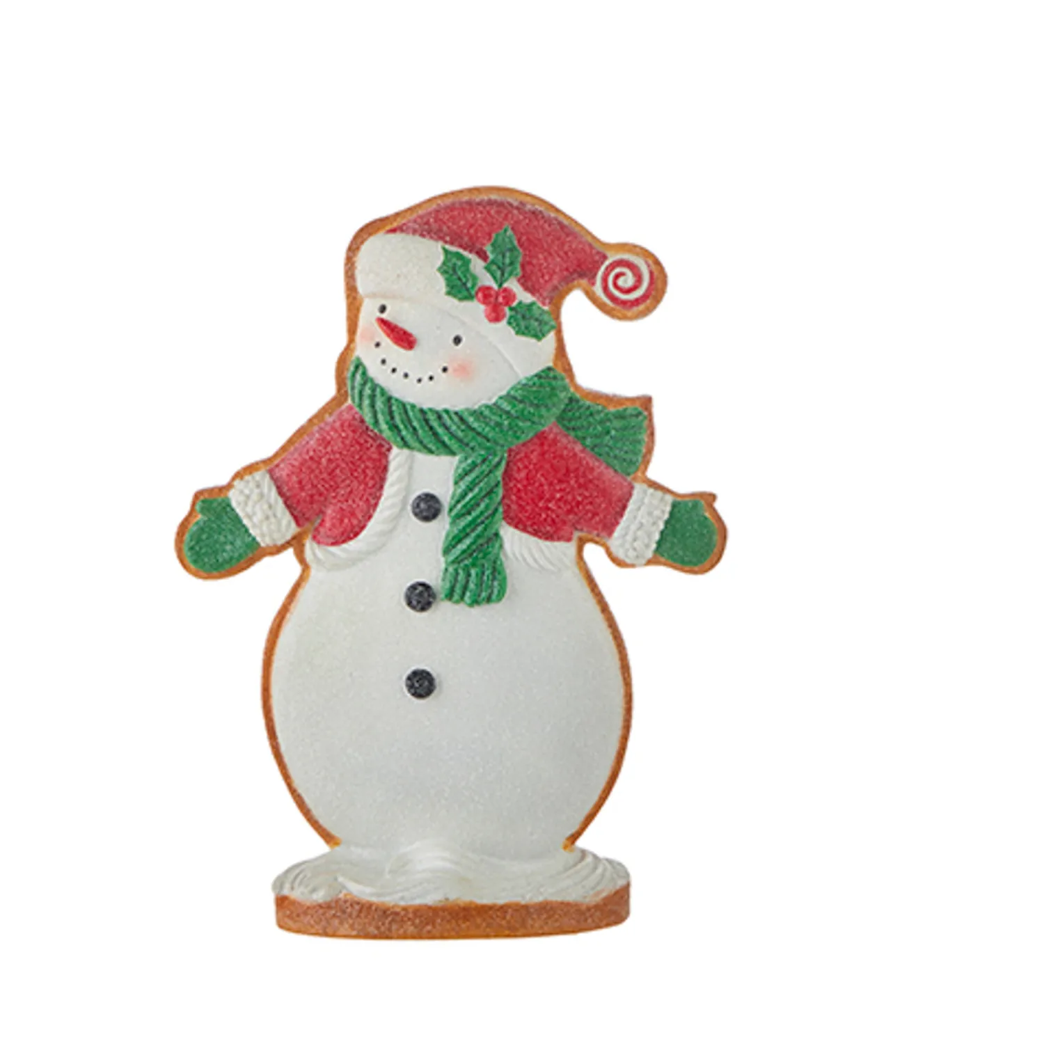 Hot The Jolly Christmas Shop Raz Peppermint Cookie Christmas Character Figure Decoration