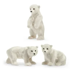 Outlet The Jolly Christmas Shop Raz Polar Bear Christmas Ornament Set Of 3 4450159