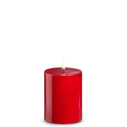 Outlet The Jolly Christmas Shop Raz Uyuni Red Battery Operated Candle With Lighted Flickering Flame