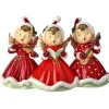 Hot The Jolly Christmas Shop Regency 8" Retro Carolers Christmas Figure MTX73128