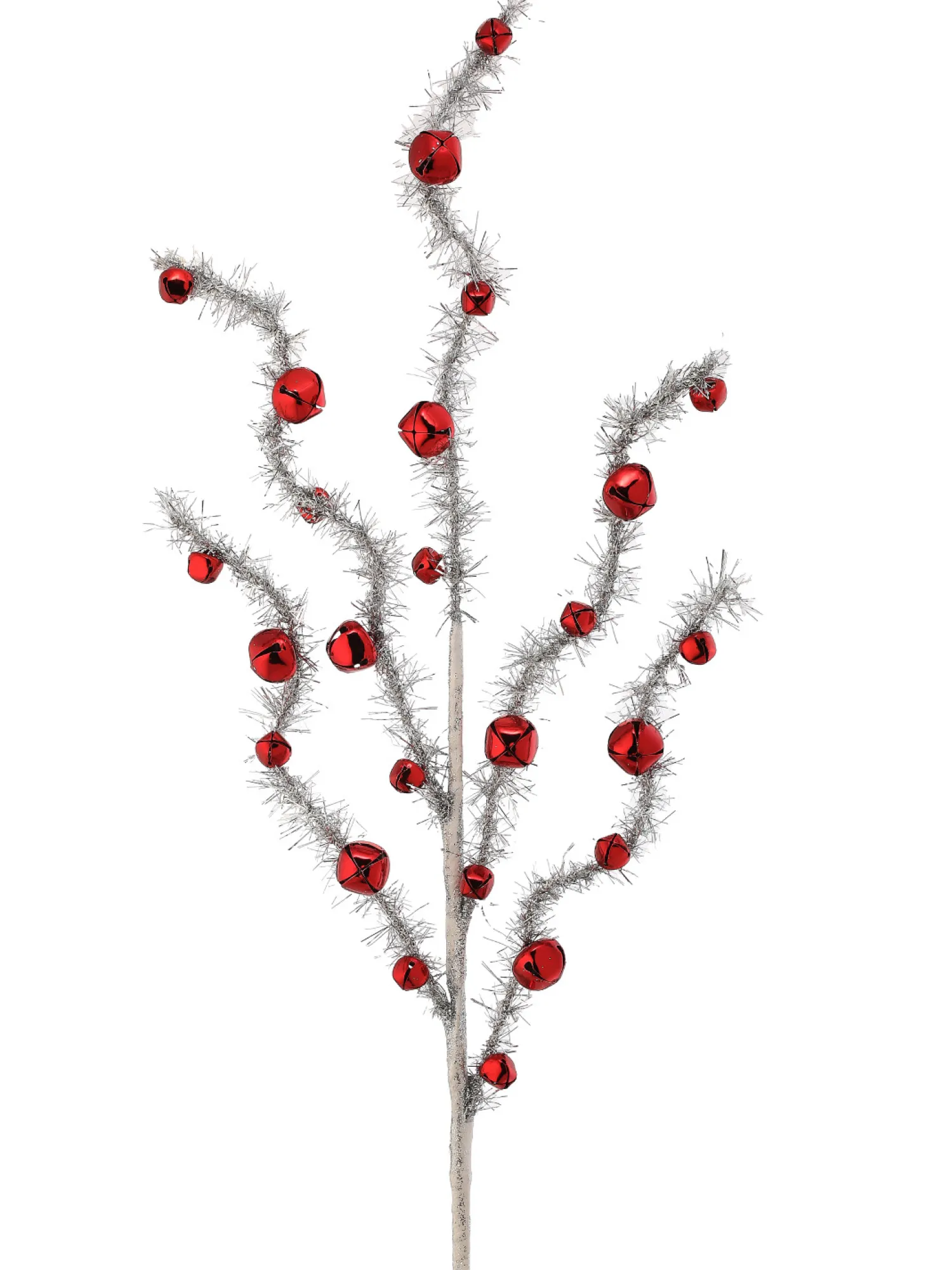 Sale The Jolly Christmas Shop Regency 29" Retro Tinsel With Jingle Bells Christmas Tree Spray MTX73539