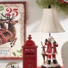 The Jolly Christmas Shop Regency 29" Santa With Forest Friends Christmas Lamp MTX60846