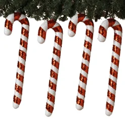 Online The Jolly Christmas Shop Set Of 4 16" Candy Cane Christmas Ornaments 2663560